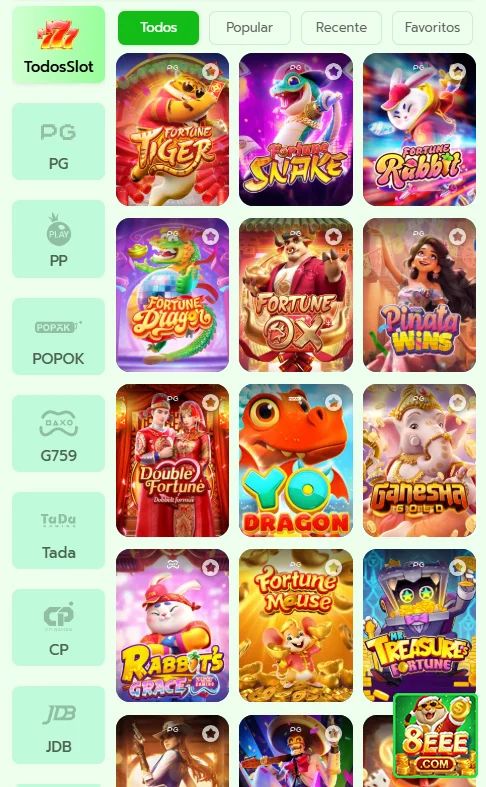 Entretenimento premium na palma da sua mão - 8eee