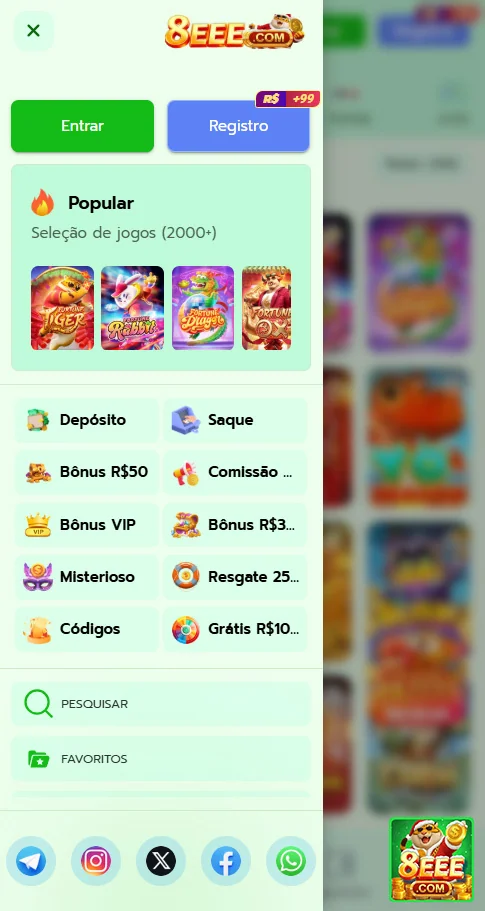 Jogos de slots e promoções VIP na 8eee